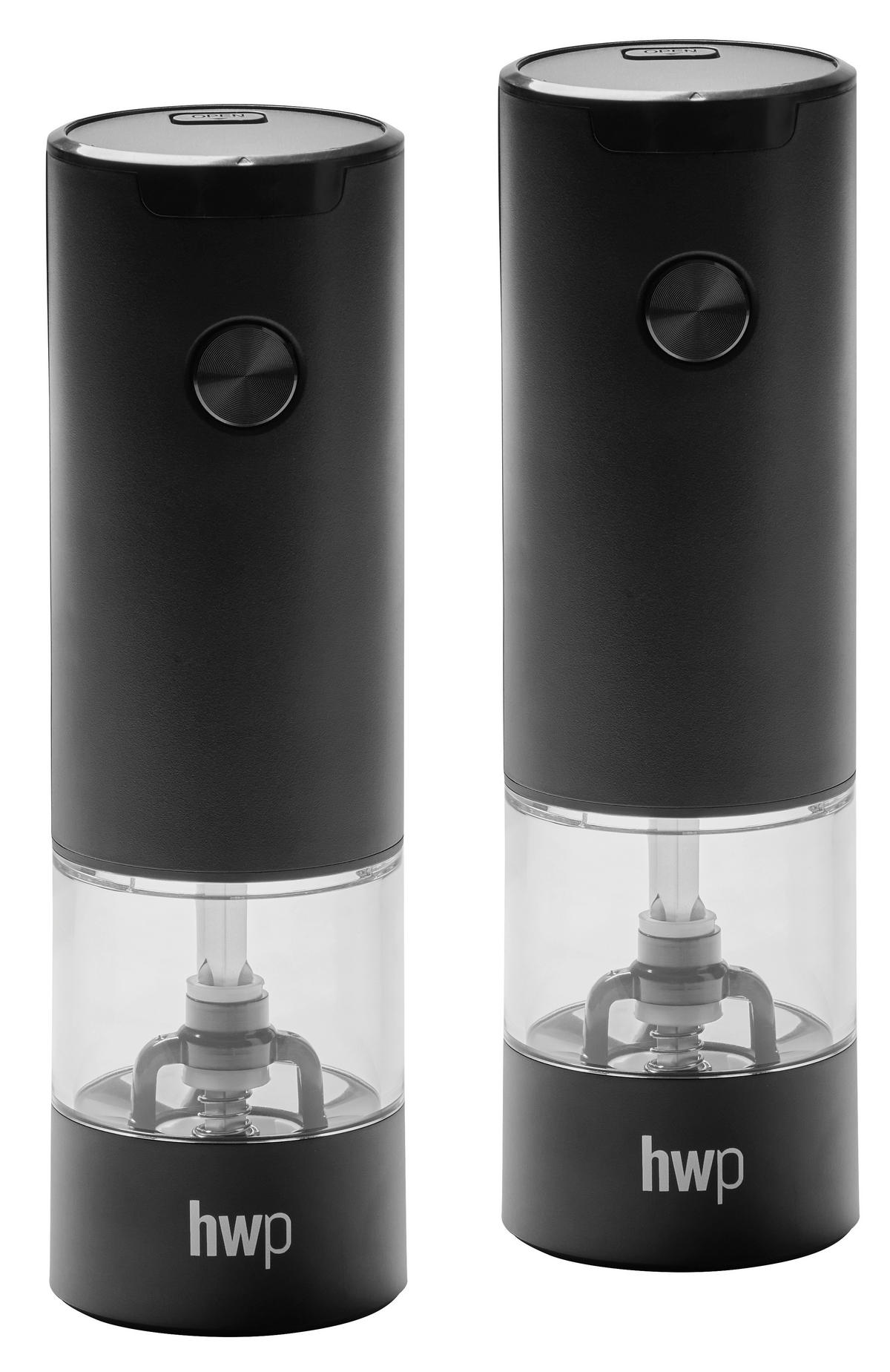 ELEKTROMOS SÓ-/BORSDARÁLÓ 5,2/17,5 cm   - fekete, Basics, műanyag/fém (5,2/17,5cm) - Homeware Profession.