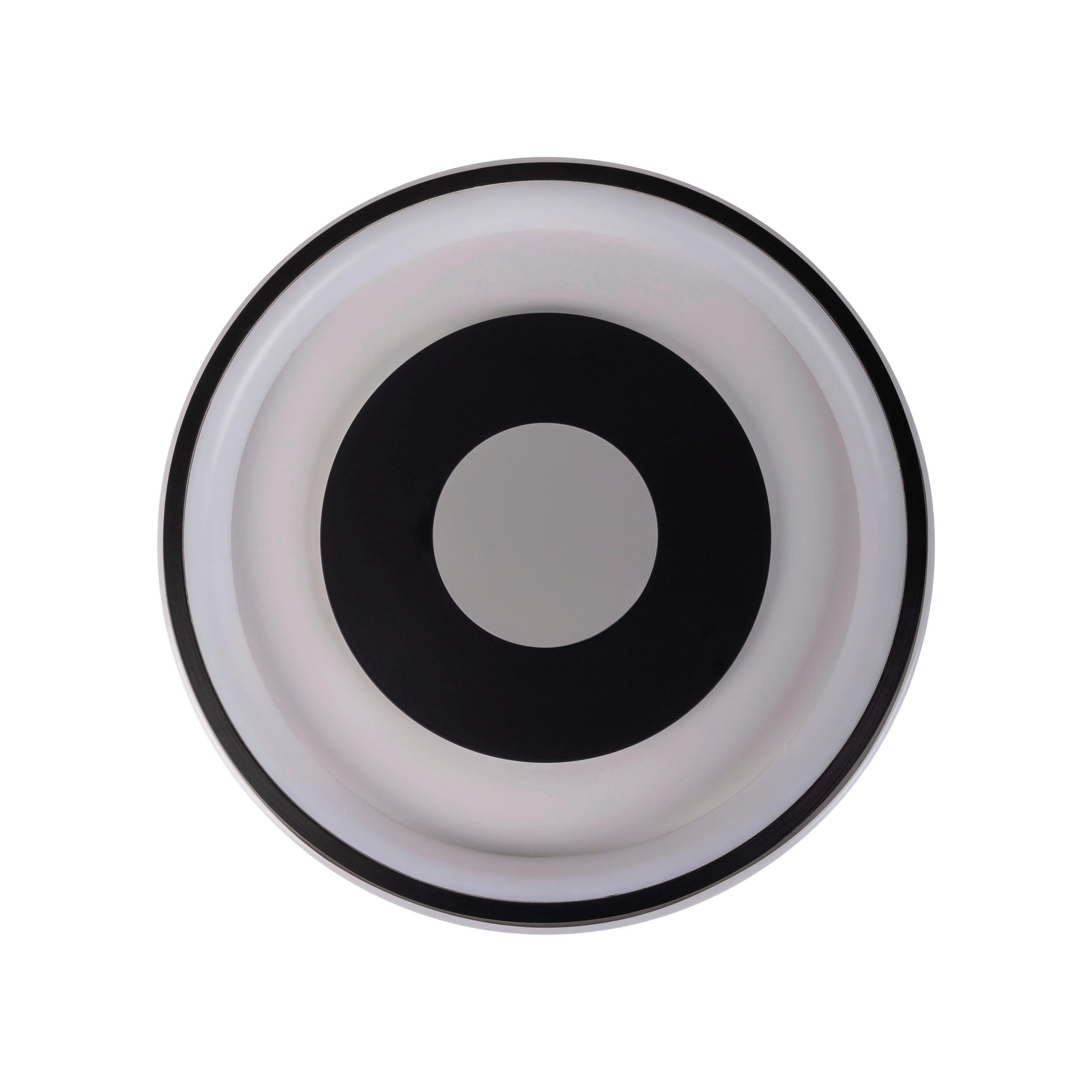 Thumbnail - Näve Led-Deckenleuchte Deckenleuchte Eva, Weiß, Metall, Kunststoff, rund,rund, 49x7x49 cm, Farben fixierbar, Lampen & Le...