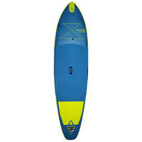 STAND-UP PADDLE BOARD SUP WATTSUP SAR 10'8  - Blau/Gelb, KONVENTIONELL, Kunststoff (325/84/15cm) - Atrigo