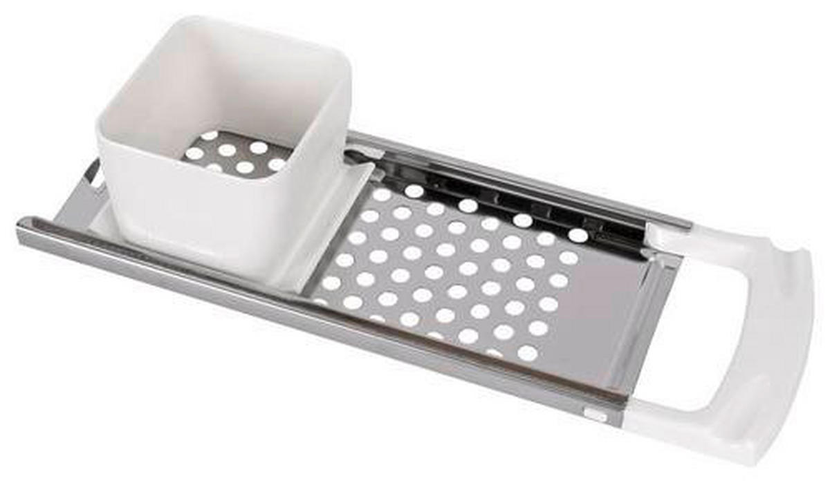 Răzătoare - argintiu/alb, Basics, plastic/metal (31,5cm) - Homeware Profession.