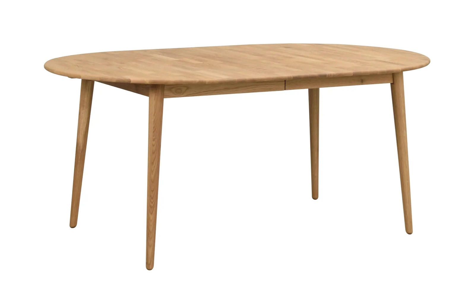 MATBORD ekfärgad oval  utdragbar, finns i olika storlekar, finns i olika trädekorer  - ekfärgad, Design, trä (170/105/74cm) - Rowico