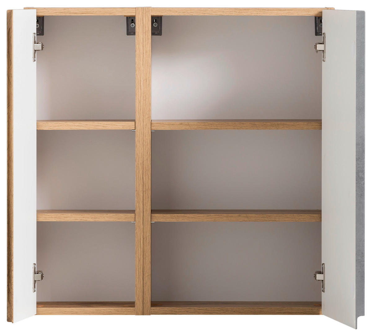 HÄNGESCHRANK 65/64/20 cm  - Eiche Wotan/Hellgrau, MODERN, Holzwerkstoff (65/64/20cm) - Held