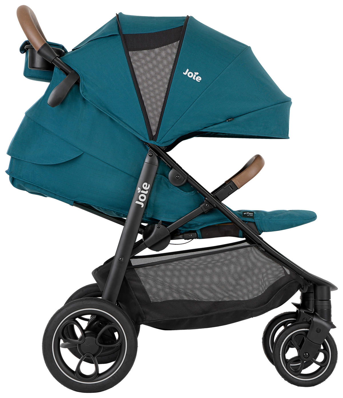 BUGGY LITETRAX PRO  - Blaugrau/Schwarz, Basics, Textil/Metall (58/103/93,6cm) - Joie