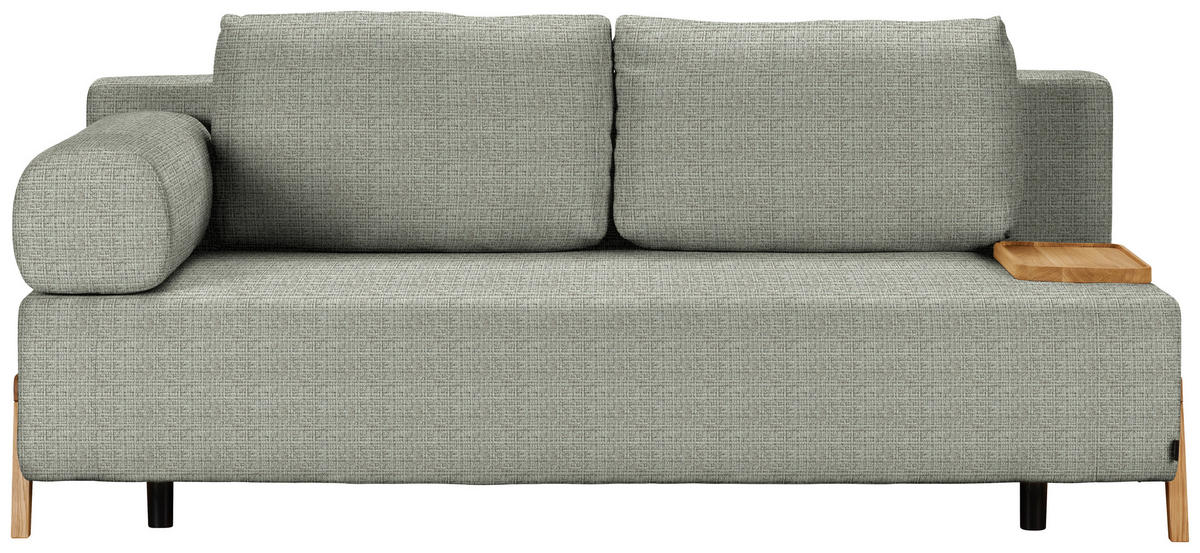 SCHLAFSOFA in Holz, Textil Greige  - Greige/Naturfarben, Design, Holz/Textil (211/88/102cm) - Niels Andersson