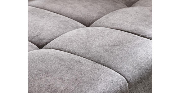 ECKSOFA Braun Webstoff  - Silberfarben/Braun, Design, Kunststoff/Textil (194/280cm) - Carryhome