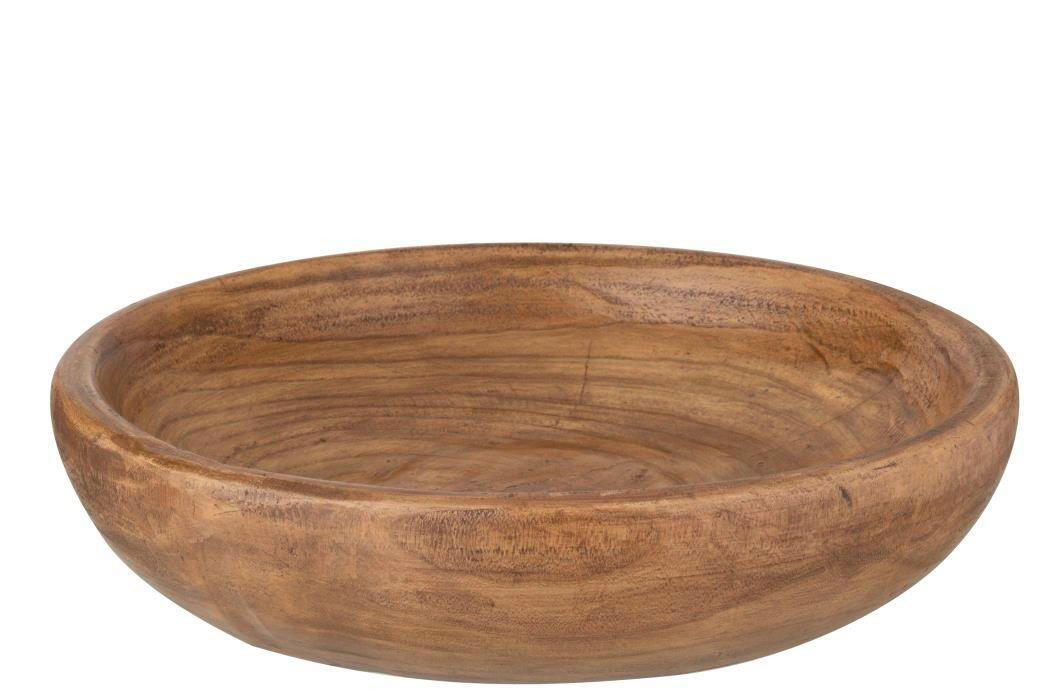 DEKOSCHALE - Braun, Basics, Holz (48/48/12,5cm) - Ambia Home