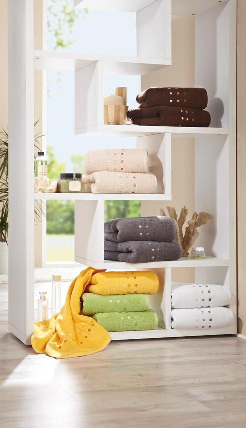 DUSCHTUCH Quattro 70/140 cm  - Beige, Basics, Textil (70/140cm) - Esposa