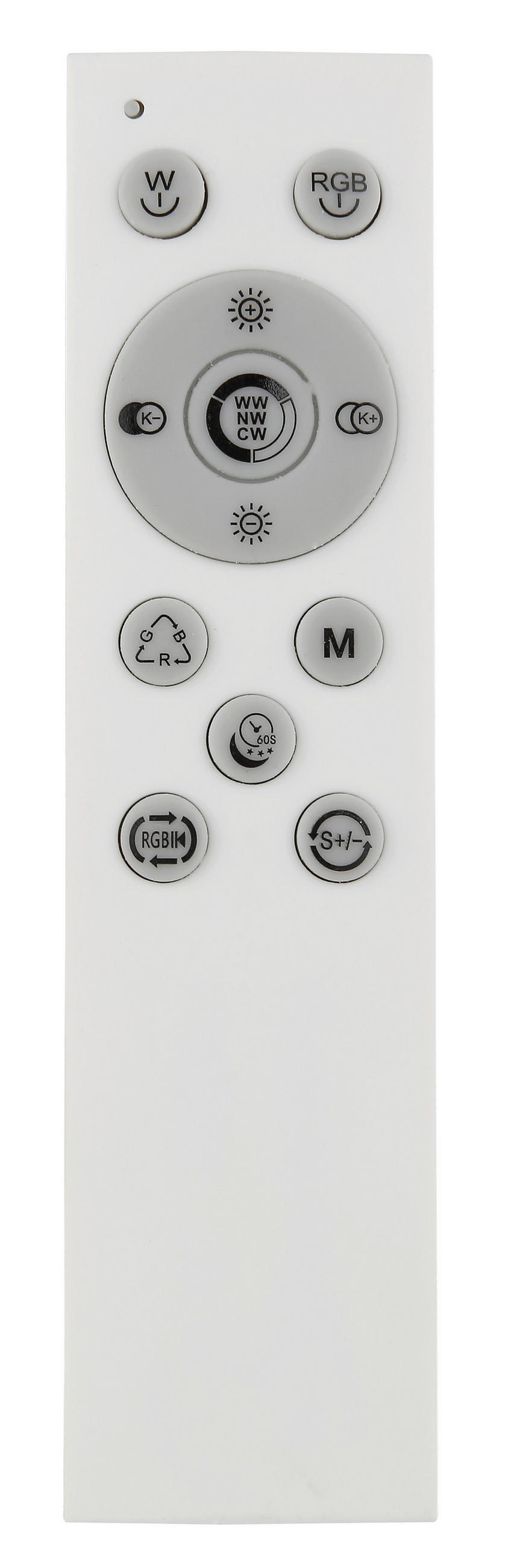 LED-DECKENLEUCHTE 40 W    119,5/25,5/10 cm  - Silberfarben/Opal, Design, Kunststoff/Metall (119,5/25,5/10cm) - Globo