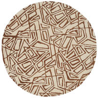 WOLLTEPPICH 120 cm Energy Rostfarben  - Rostfarben, Trend, Textil (120cm) - Novel
