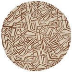 WOLLTEPPICH 120 cm Energy Rostfarben  - Rostfarben, Trend, Textil (120cm) - Novel