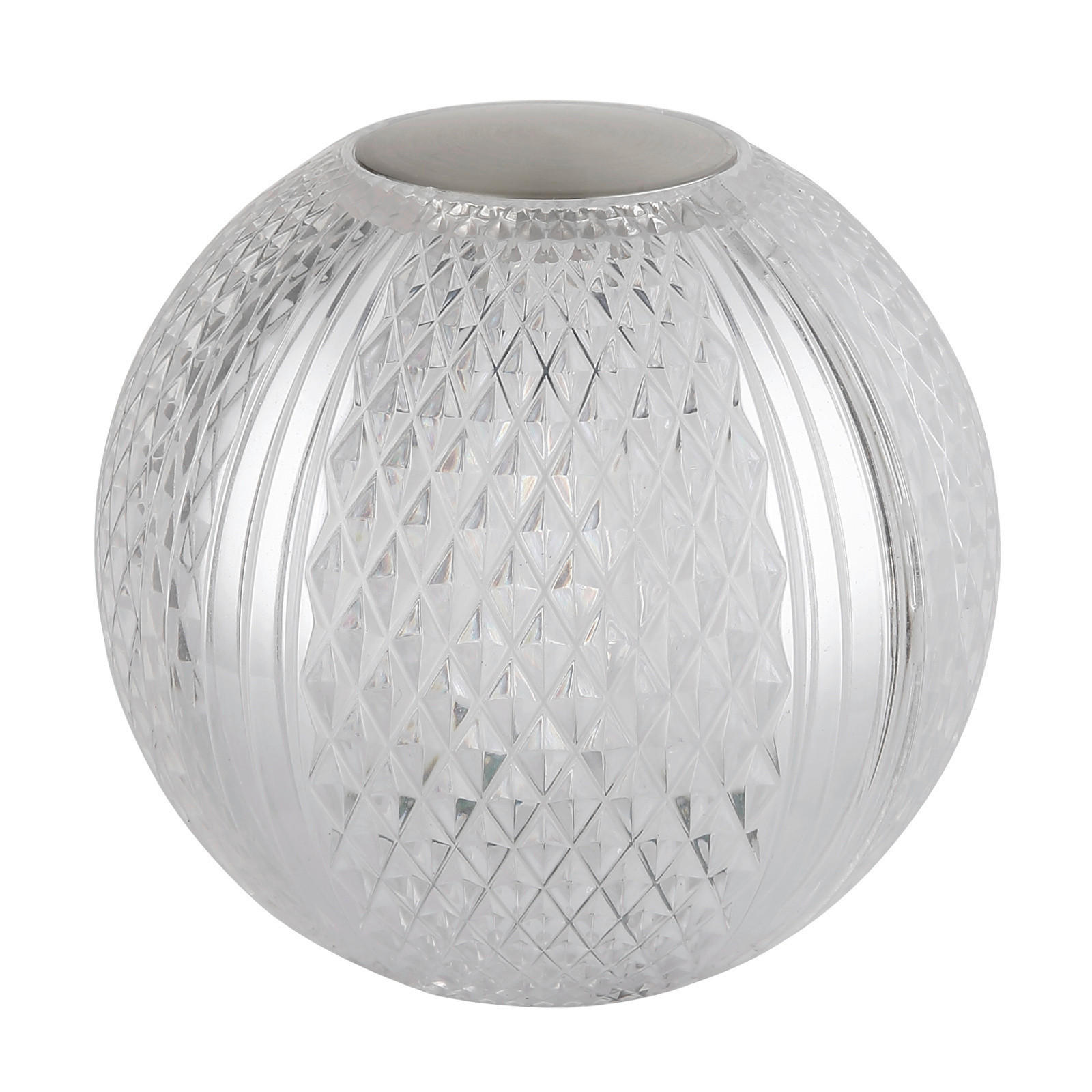 AKKU-TISCHLEUCHTE AIDA 12/11.2 cm - Klar/Transparent, KONVENTIONELL, Kunststoff (12/11.2cm) - Globo