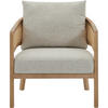 FOTEL - bézs/krémszínű, Lifestyle, textil/fa (71/73/80cm) - Livetastic