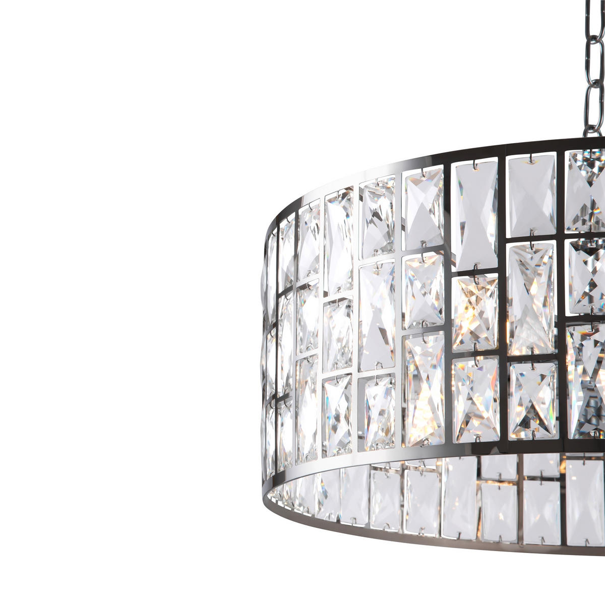 KRONLEUCHTER 50/26.8 cm    - Chromfarben/Transparent, Trend, Glas/Metall (50/26.8cm) - MAYTONI