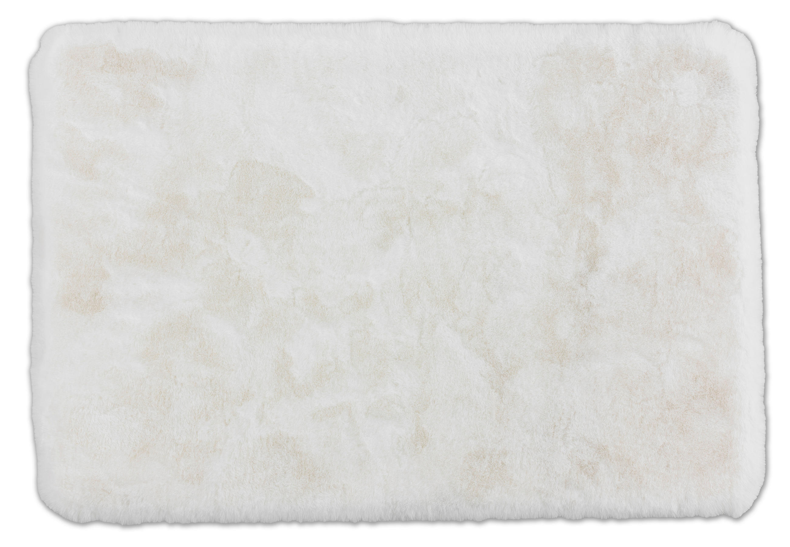 BADTEPPICH Bali Weiß 67/110 cm  - Weiß, Basics, Textil (67/110cm) - Schöner Wohnen