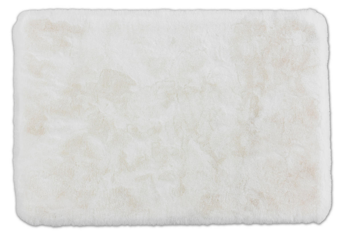 BADTEPPICH Weiß 40/60 cm  - Weiß, Basics, Textil (40/60cm) - Schöner Wohnen