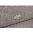 ECKSOFA Taupe Struktur  - Taupe/Schwarz, Design, Kunststoff/Textil (205/284cm) - Xora