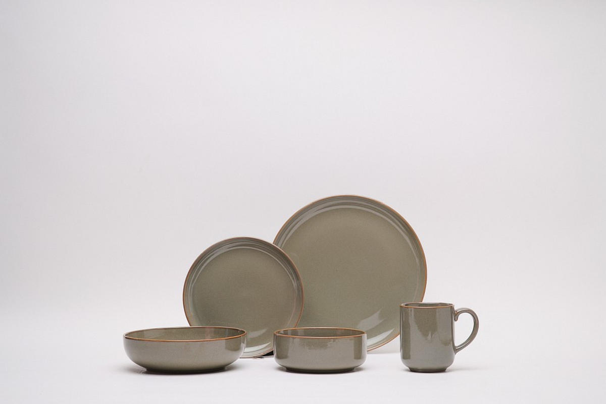 KOMBISERVICE Marbella 20-teilig  - Braun, Trend, Keramik - Novel