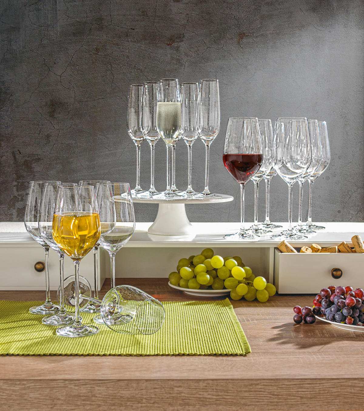GLÄSERSET Fortissimo  18-teilig  - Klar, KONVENTIONELL, Glas - Schott Zwiesel