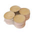 TEELICHT 8 Stück - Creme/Alufarben, Basics, Metall (5,7/2,2cm) - Ambia Home TEELICHT 8 Stück - Creme/Alufarben, Basics, Metall (5,7/2,2cm) - Ambia Home