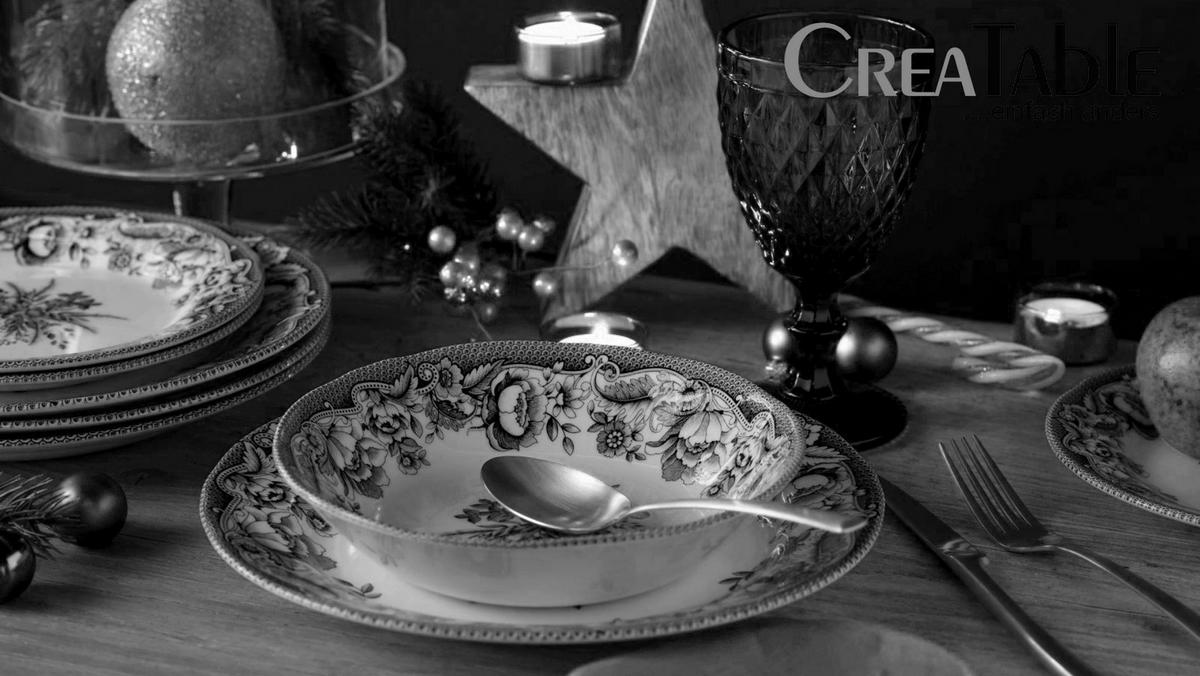 SERVIS Weihnachten 12 delar  - grön, Basics, keramik - Creatable
