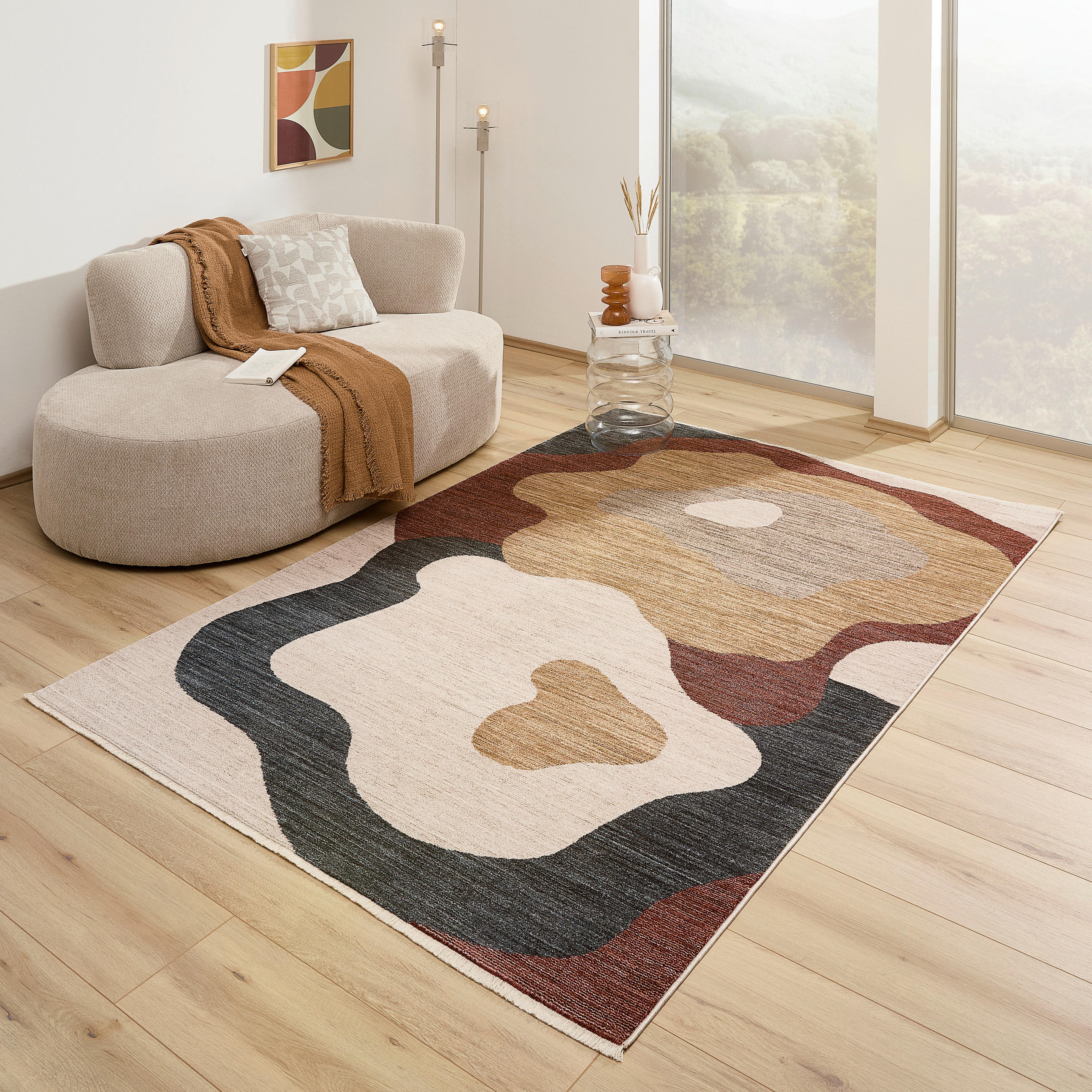 WEBTEPPICH 140/200 cm Multicolor  - Multicolor, Design, Textil (140/200cm) - Novel