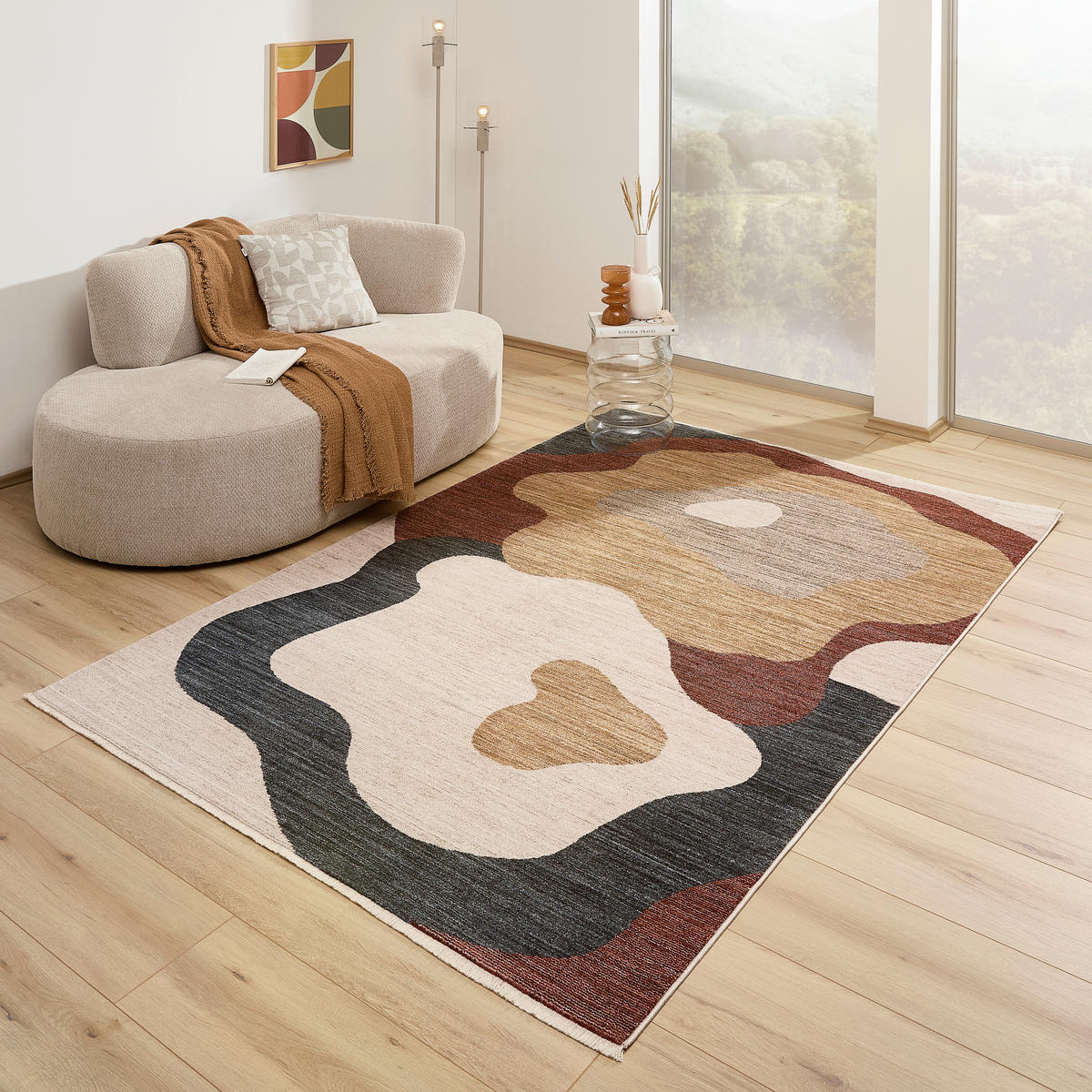 WEBTEPPICH 140/200 cm Multicolor  - Multicolor, Design, Textil (140/200cm) - Novel