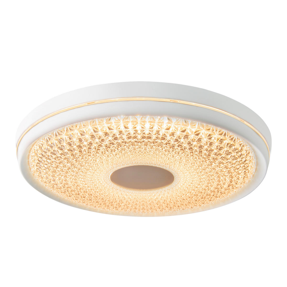 LED-DECKENLEUCHTE 51/8,5 cm   - Klar/Weiß, KONVENTIONELL, Kunststoff/Metall (51/8,5cm) - Näve