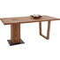 ESSTISCH in massiv Kerneiche Anthrazit, Eichefarben - Eichefarben/Anthrazit, Design, Holz/Metall (190/95/76cm) - Valnatura