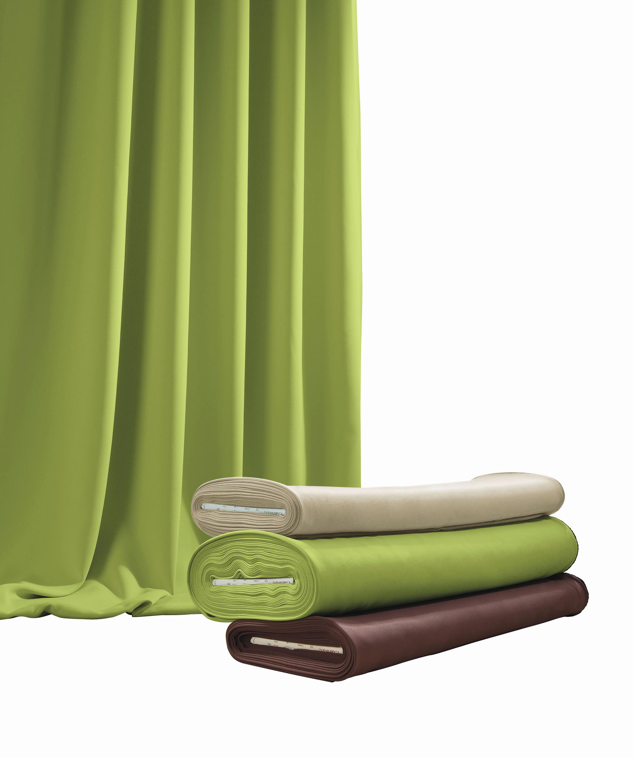 DEKOSTOFF per lfm Verdunkelung  - Grün, Basics, Textil (150cm) - Esposa