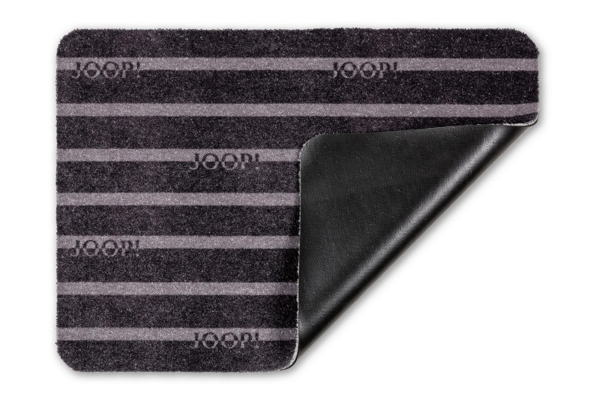 FUSSMATTE - Anthrazit, Design, Kunststoff (50/70cm) - Joop!