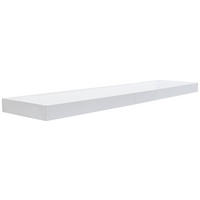 POLICA ZIDNA bijela  drvni materijal  - bijela, Basics, drvni materijal (110/5/25cm) - Xora