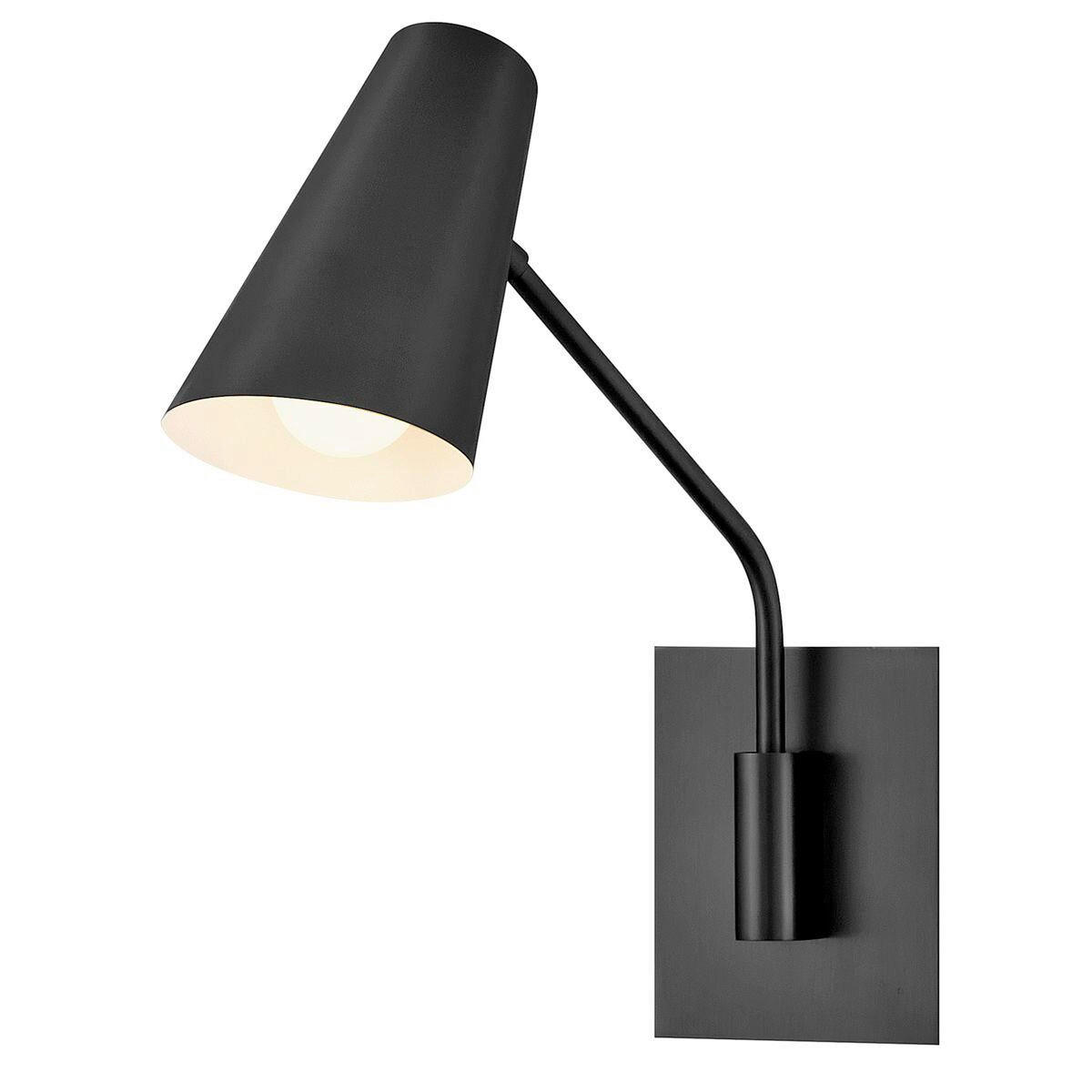 WANDLEUCHTE Hinkley 42,5/14/47 cm  - Messingfarben, Design, Glas/Metall (42,5/14/47cm) - Elstead Lighting