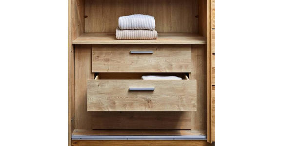 SCHUBKASTENEINSATZ 90/62/58 cm Eichefarben - Eichefarben, KONVENTIONELL, Holzwerkstoff (90/62/58cm) - Linea Natura