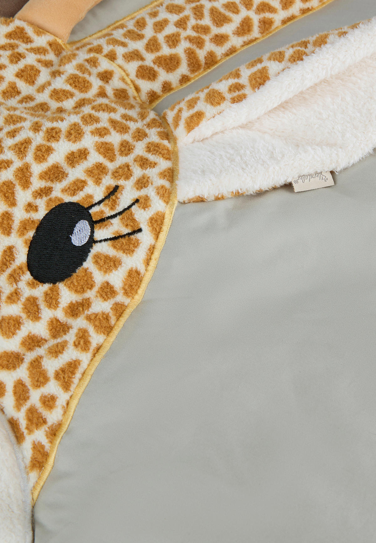 SPIELBOGEN Giraffe Kaya  - Mintgrau, Basics, Textil (100/80/3cm) - Sterntaler