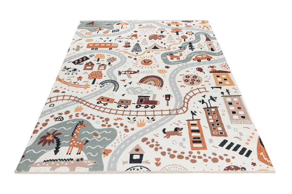 SPIELTEPPICH 155/230 cm My Greta  - Multicolor, Trend, Textil (155/230cm) - Ben'n'jen