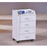 ROLLCONTAINER Weiß - Silberfarben/Weiß, KONVENTIONELL, Kunststoff (40/65/36cm) - Carryhome