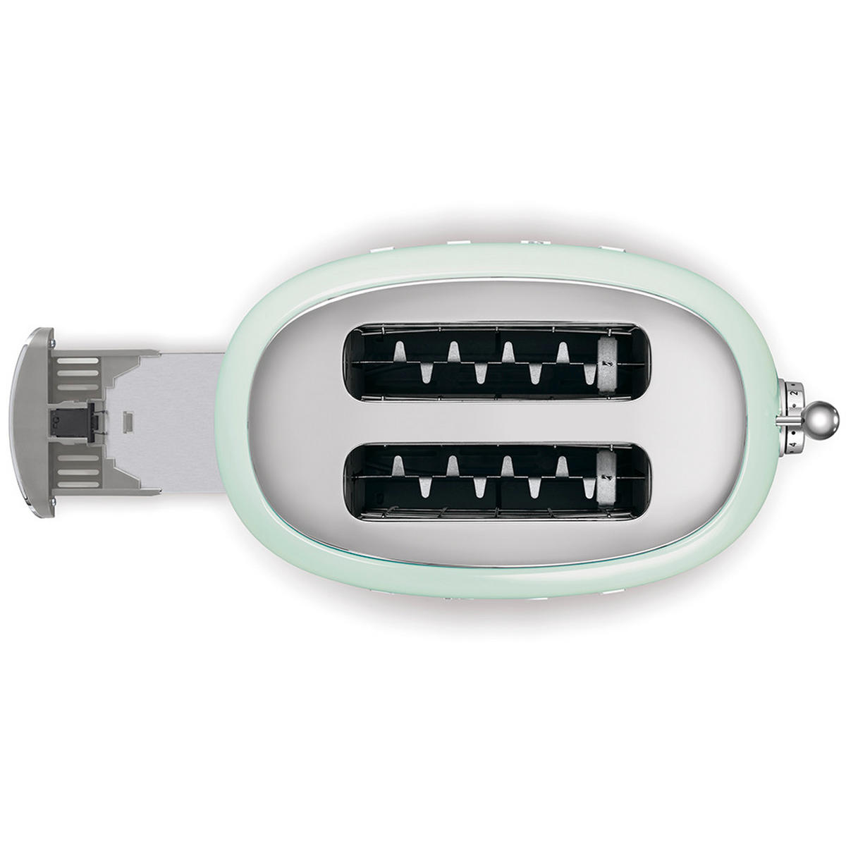 TOASTER  - Pastellgrün, Basics, Metall (32,5/20/19,5cm) - SMEG