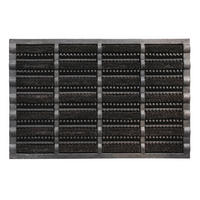 KOKOSMATTE  40/60 cm  Anthrazit, Braun, Hellgrau  - Anthrazit/Hellgrau, Basics, Textil (40/60cm) - Esposa