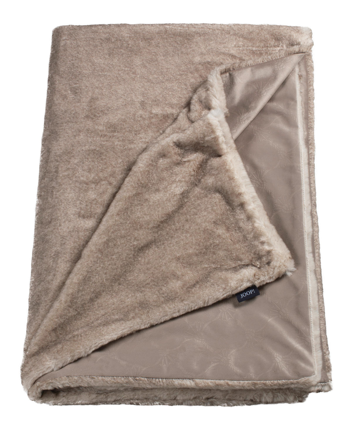 FELLDECKE FUR 130/170 cm  - Naturfarben, Design, Textil (130/170cm) - Joop!