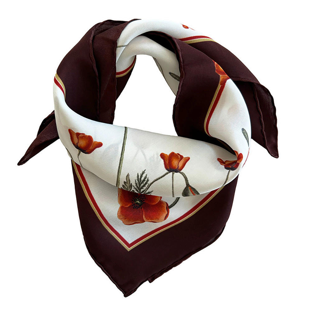 SCHAL  - Rot, Basics, Textil (90/90cm)