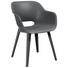 GARTENSESSEL - Hellgrau, Design, Kunststoff (56,7/80,1/55,2cm) - Ambia Garden GARTENSESSEL - Hellgrau, Design, Kunststoff (56,7/80,1/55,2cm) - Ambia Garden