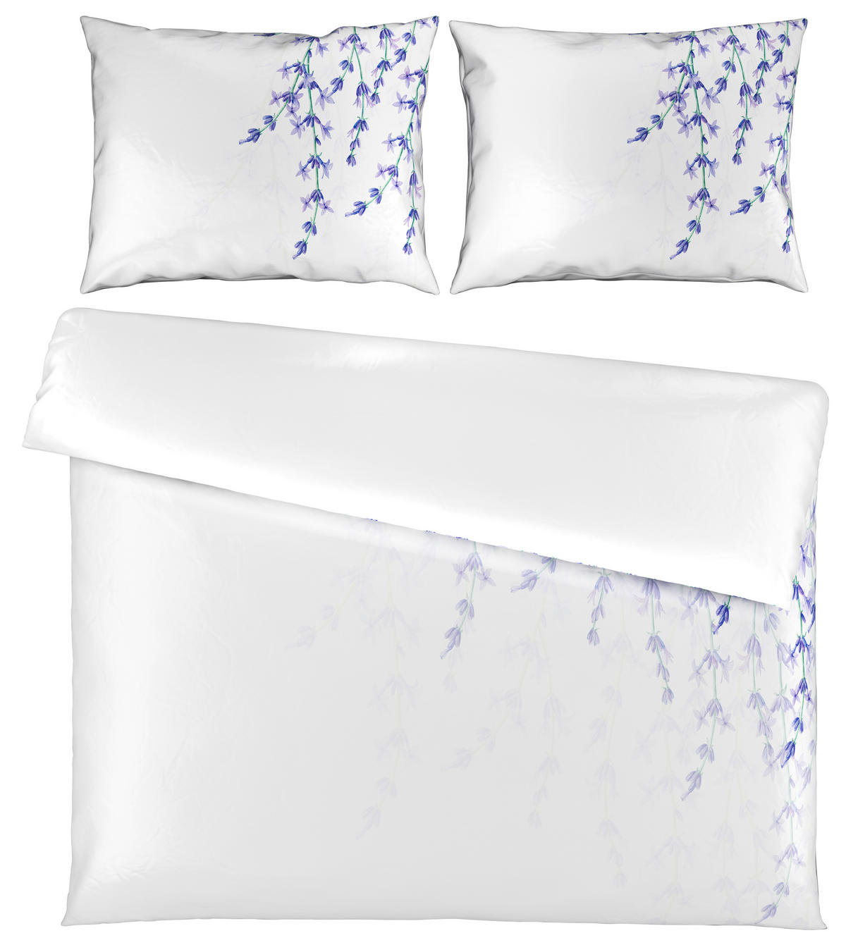 POSTELJINA S DVA LICA  LAVANDER  - višebojno, Konvencionalno, tekstil (220/240cm) - Esposa