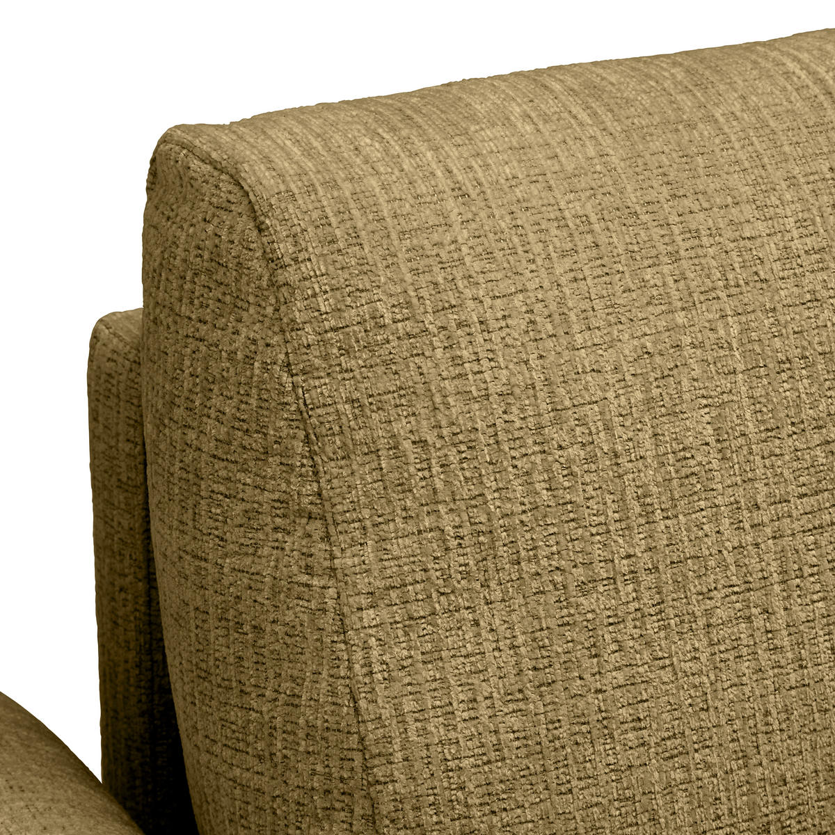 2-SITZER-SOFA in Webstoff Olivgrün  - Eichefarben/Creme, Modern, Holz/Textil (150/85/92cm) - MID.YOU