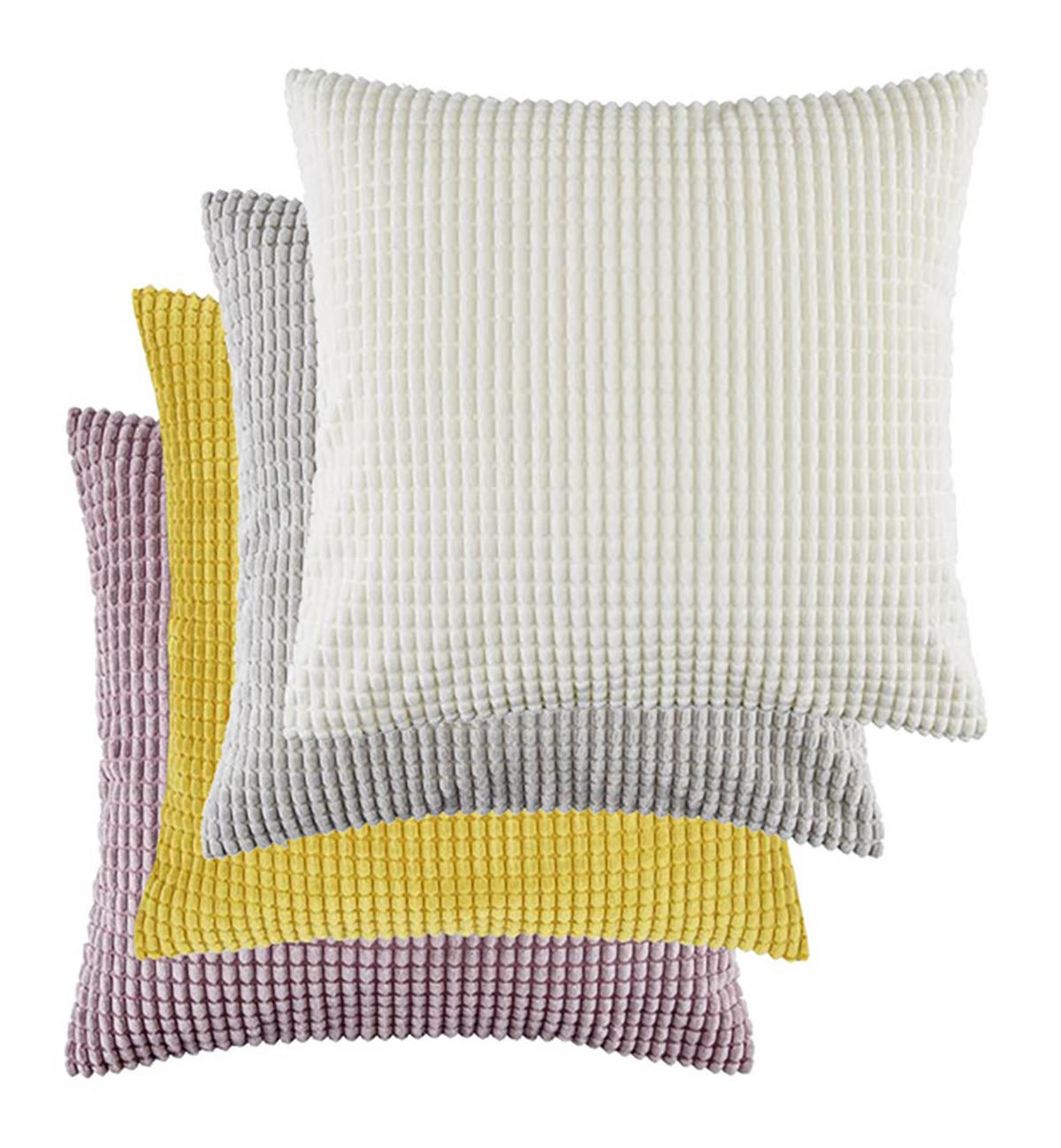 DEKORAČNÍ POLŠTÁŘ 45/45 cm - barvy stříbra, Trend, plast (45/45cm) - Boxxx