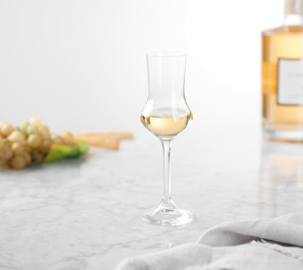 SKLENICE NA DESTILÁTY - průhledné, Basics, sklo (80ml) - Novel