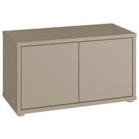 GARDEROBENBANK - Taupe/Grau, MODERN, Kunststoff (74,5/41,5/34,9cm) - Carryhome