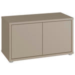 GARDEROBENBANK - Taupe/Grau, MODERN, Kunststoff (74,5/41,5/34,9cm) - Carryhome