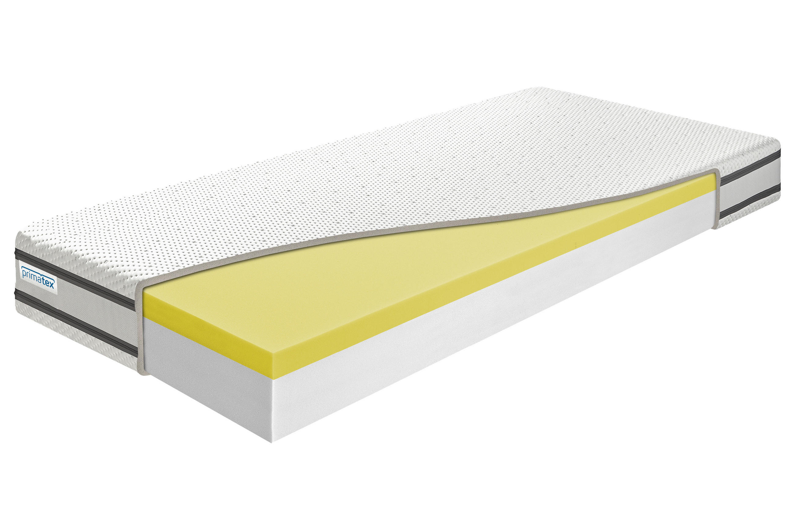 MATRACE Z VISCO PĚNY, 90/200 cm - bílá, Lifestyle, textil (90/200cm) - Primatex
