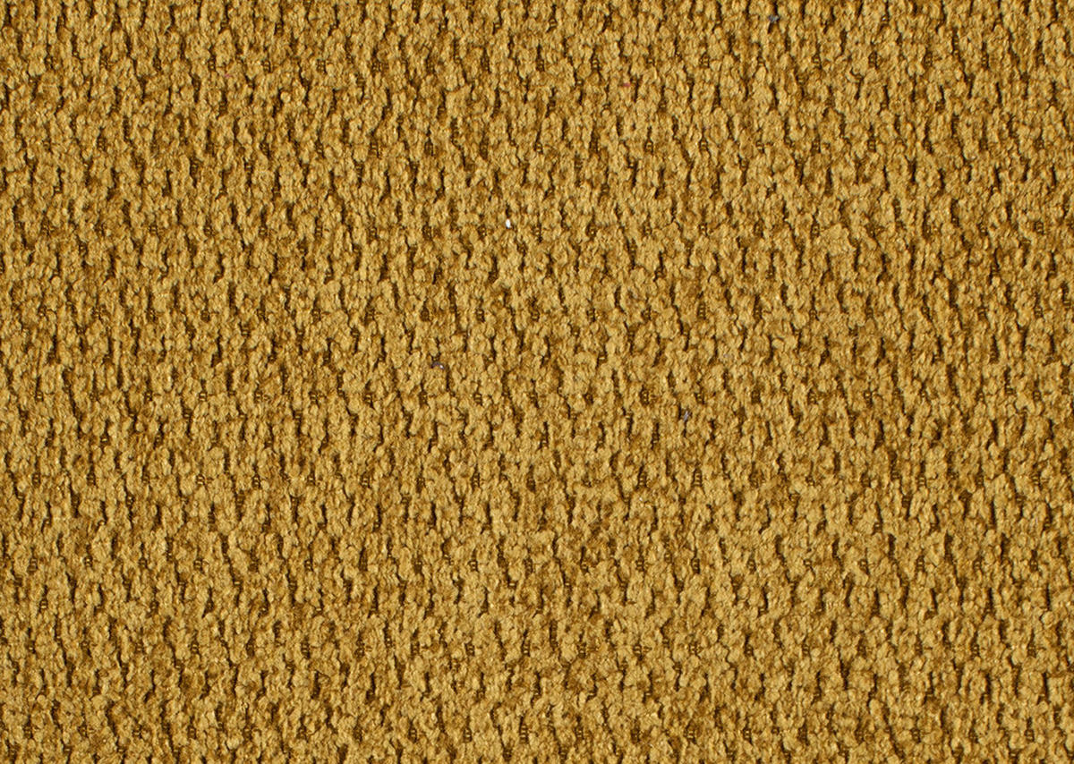 ECKSOFA in Chenille Currygelb  - Currygelb/Schwarz, Design, Textil/Metall (310/180cm) - Dieter Knoll