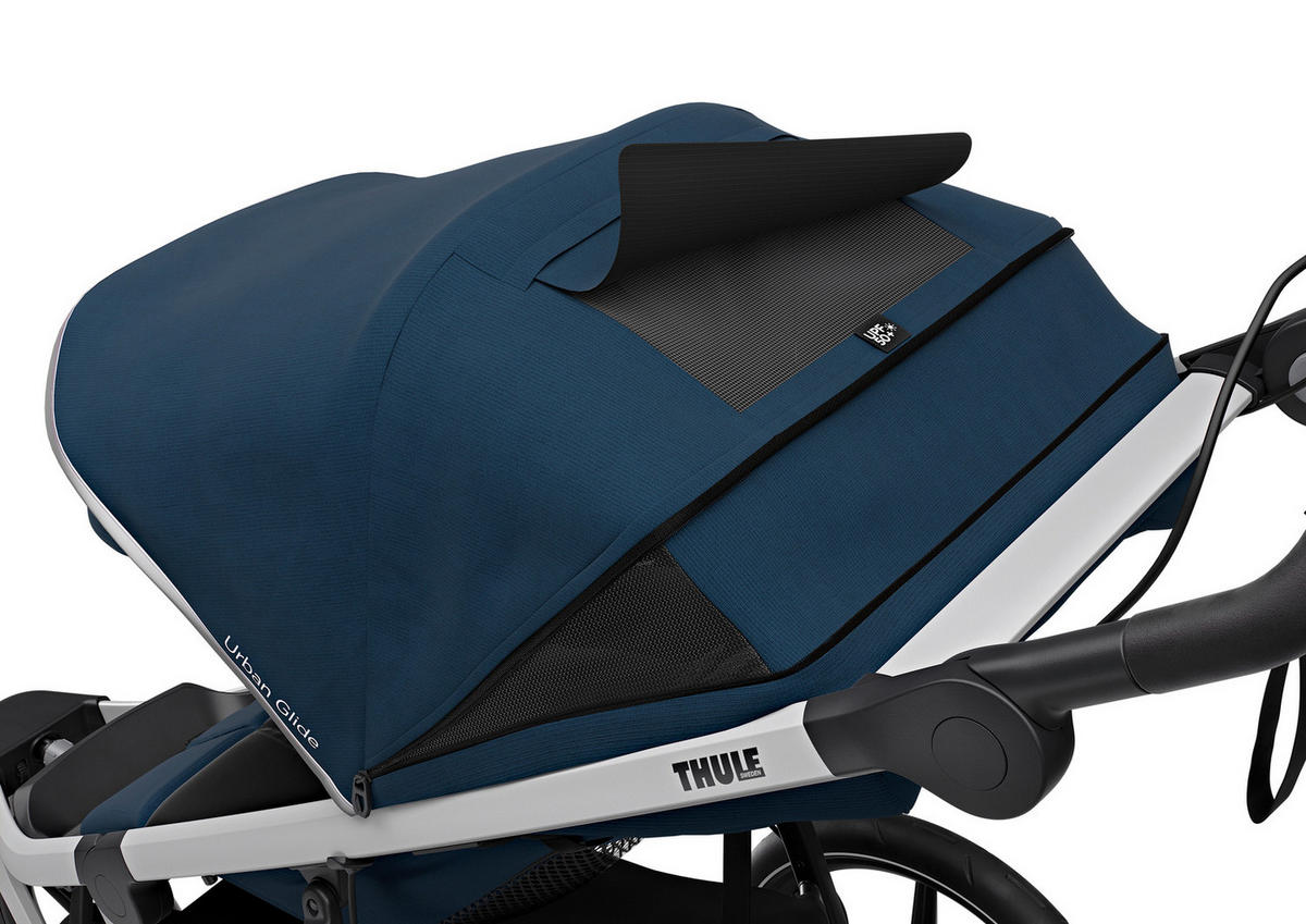 JOGGER  Urban Glide 2  Dunkelblau  - Alufarben/Dunkelblau, LIFESTYLE, Textil/Metall (69/110/34cm) - Thule